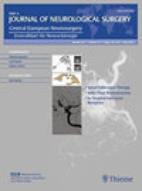 Journal Of Neurological Surgery Part A-central European Neurosurgery