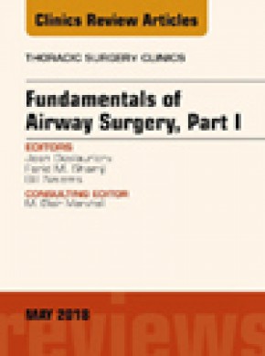 Thoracic Surgery Clinics杂志