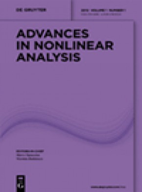 Advances In Nonlinear Analysis杂志