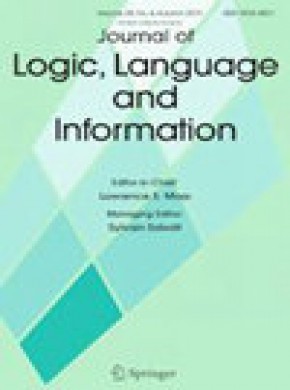 Journal Of Logic Language And Information杂志