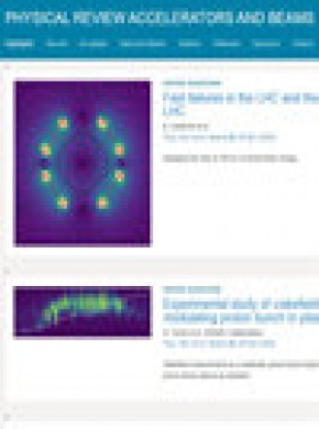 Physical Review Accelerators And Beams杂志