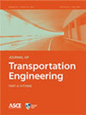 Journal Of Transportation Engineering Part A-systems杂志