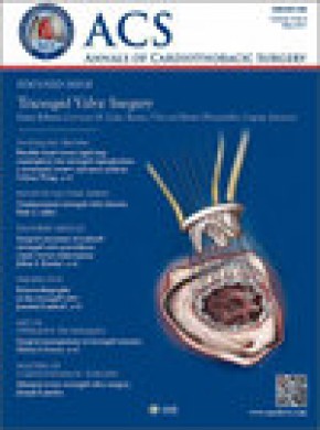 Annals Of Cardiothoracic Surgery杂志