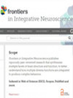 Frontiers In Integrative Neuroscience杂志