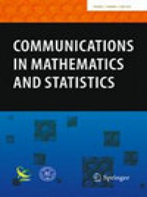 Communications In Mathematics And Statistics杂志