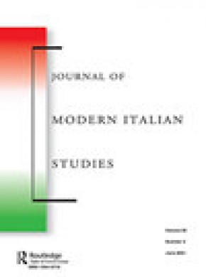 Journal Of Modern Italian Studies杂志