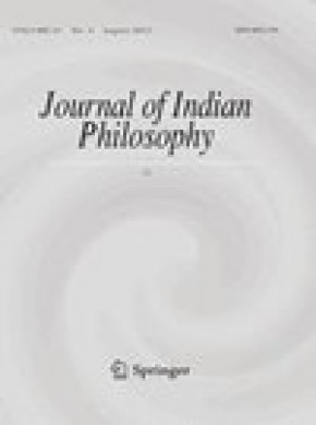 Journal Of Indian Philosophy杂志