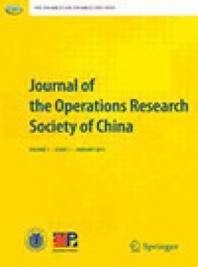 Journal Of The Operations Research Society Of China杂志