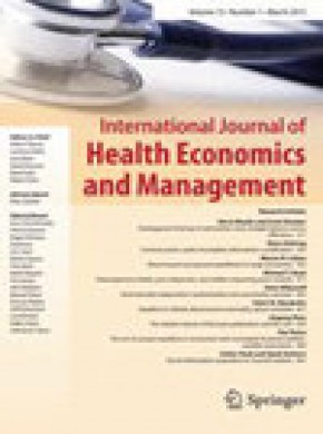 International Journal Of Health Economics And Management杂志