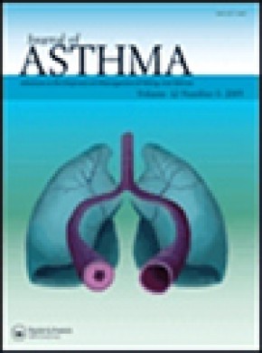 Journal Of Asthma-J ASTHMA-学术之家