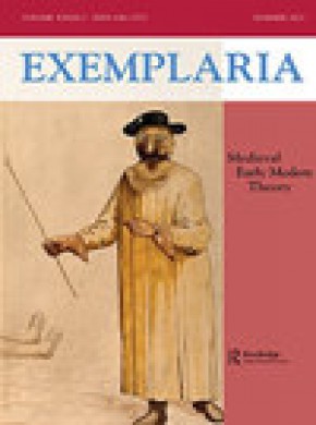 Exemplaria-medieval Early Modern Theory