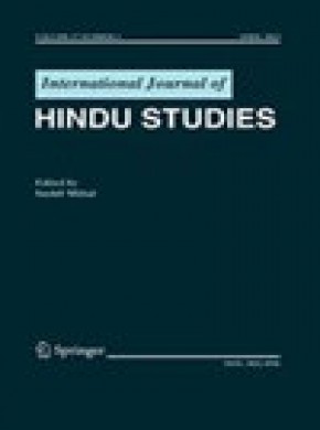 International Journal Of Hindu Studies杂志