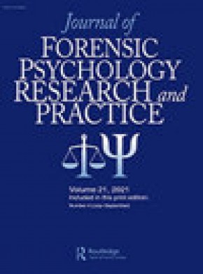 Journal Of Forensic Psychology Research And Practice杂志