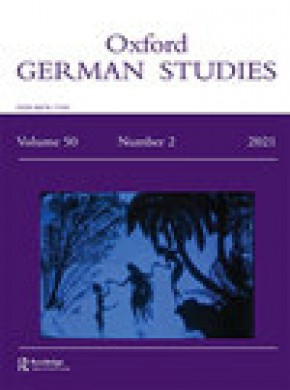 Oxford German Studies杂志