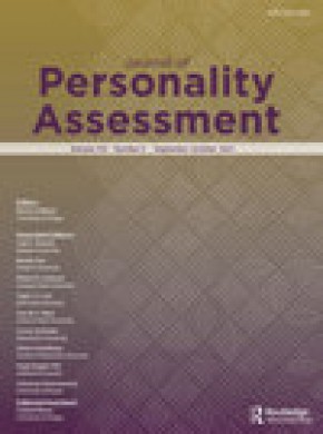 Journal Of Personality Assessment杂志