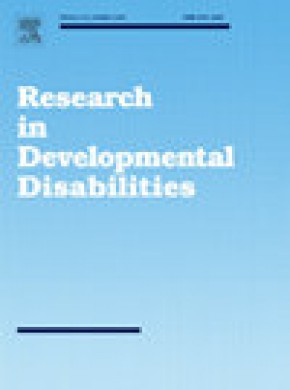 Research In Developmental Disabilities杂志