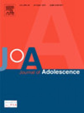 Journal Of Adolescence杂志