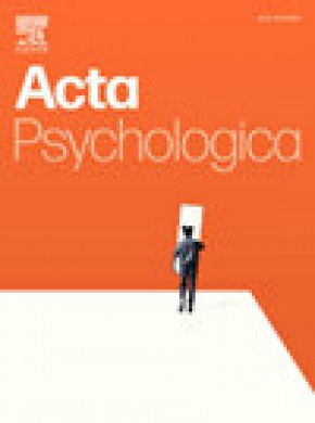 Acta Psychologica杂志