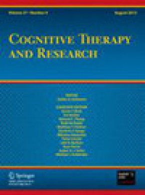 Cognitive Therapy And Research杂志