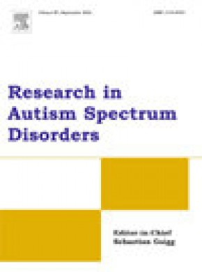 Research In Autism Spectrum Disorders杂志