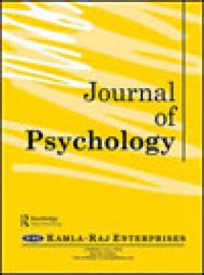 Journal Of Psychology杂志