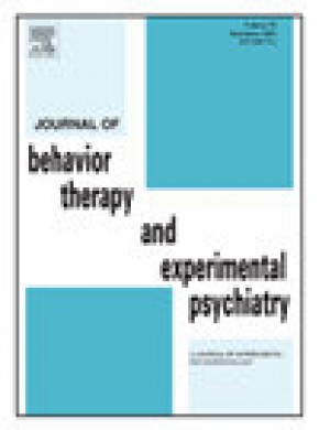 Journal Of Behavior Therapy And Experimental Psychiatry杂志