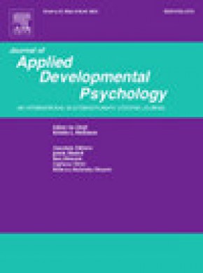 Journal Of Applied Developmental Psychology杂志