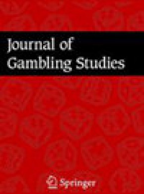 Journal Of Gambling Studies