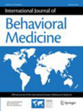 International Journal Of Behavioral Medicine杂志