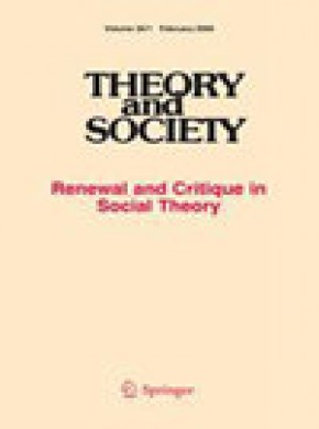 Theory And Society杂志