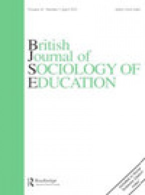 British Journal Of Sociology Of Education杂志