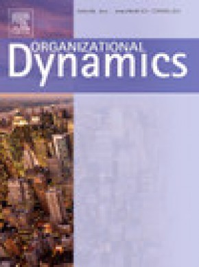 Organizational Dynamics杂志