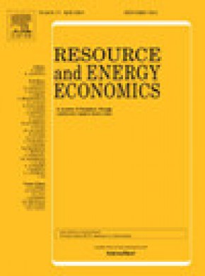 Resource And Energy Economics