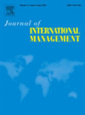 Journal Of International Management杂志