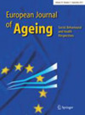 European Journal Of Ageing杂志