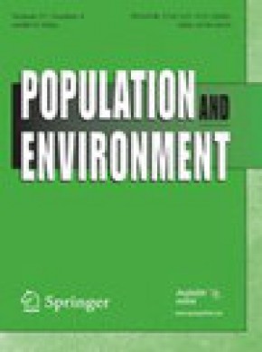 Population And Environment杂志