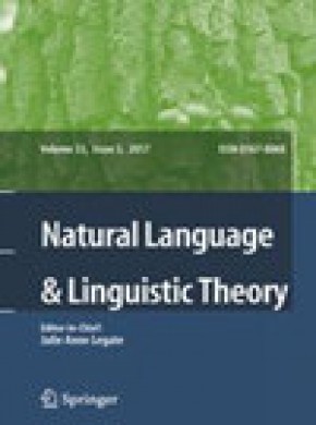 Natural Language & Linguistic Theory