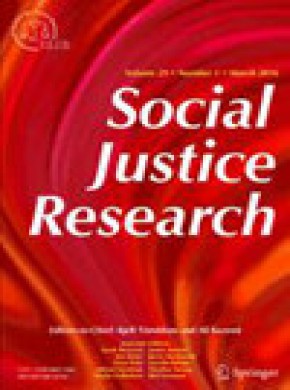 Social Justice Research杂志