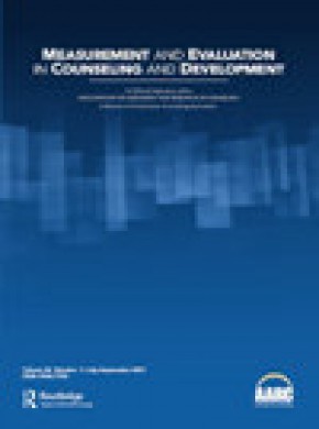 Measurement And Evaluation In Counseling And Development杂志