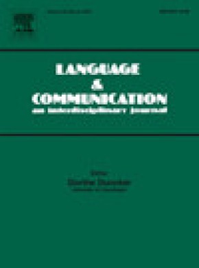 Language & Communication杂志