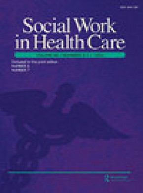 Social Work In Health Care杂志