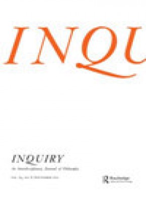 Inquiry-an Interdisciplinary Journal Of Philosophy杂志