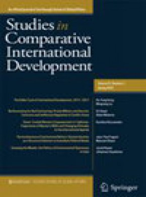 Studies In Comparative International Development杂志