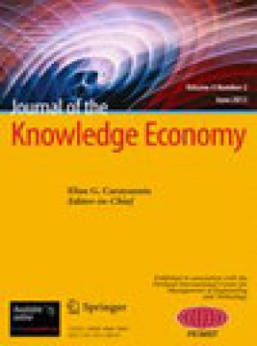 Journal Of The Knowledge Economy杂志