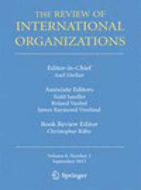 Review Of International Organizations杂志