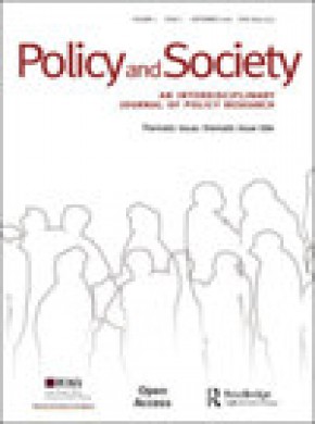 Policy And Society杂志