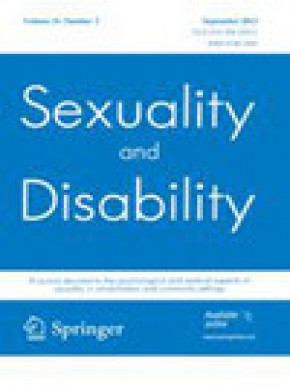 Sexuality And Disability杂志