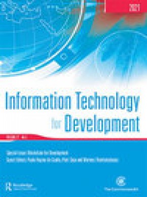 Information Technology For Development杂志