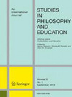 Studies In Philosophy And Education杂志