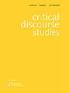 Critical Discourse Studies杂志